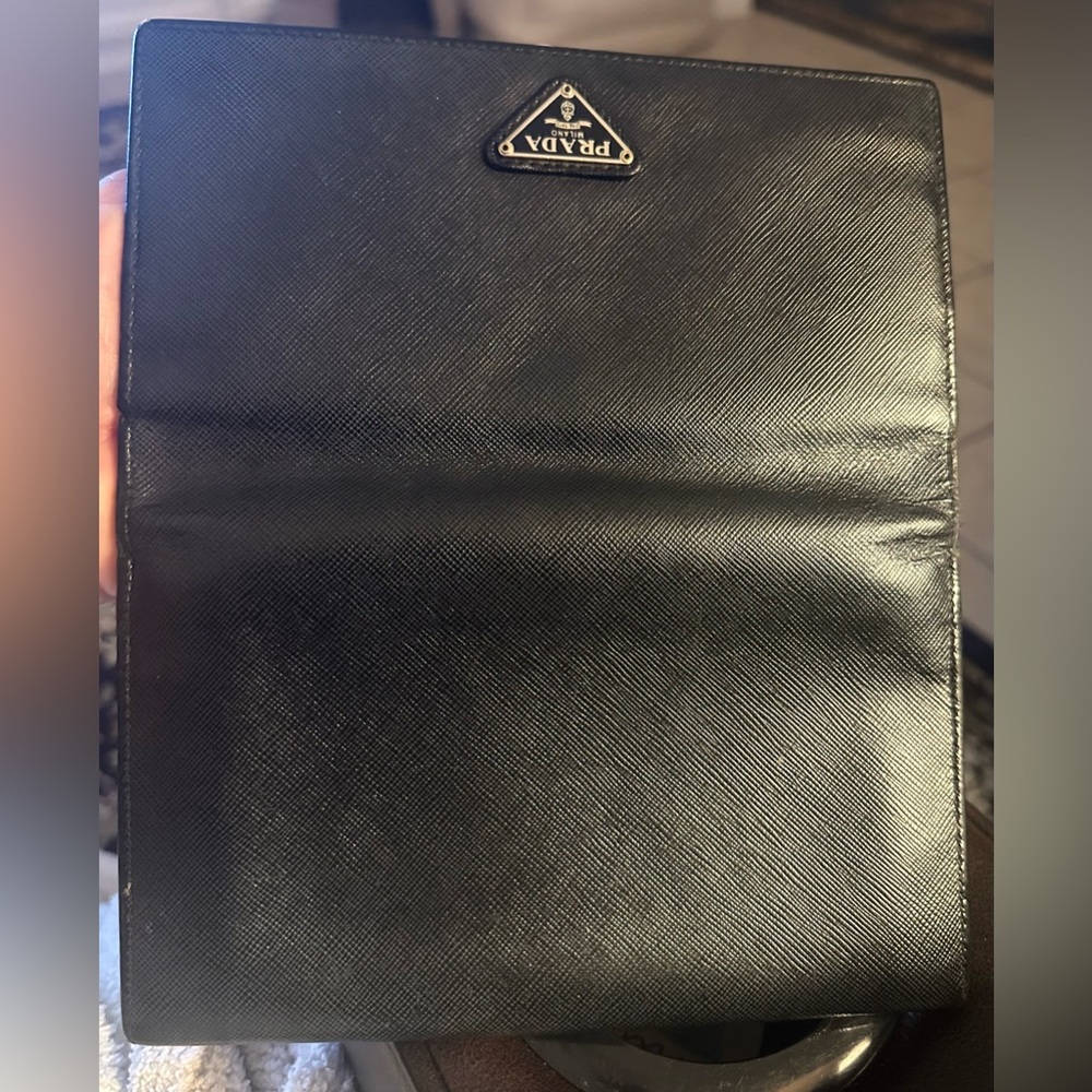 Prada Black Saffiano Leather Wallet - Picture 2 of 11